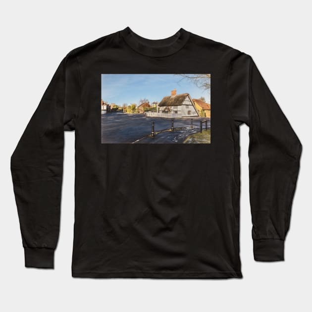 Tidmarsh Village in West Berkshire Long Sleeve T-Shirt by IanWL